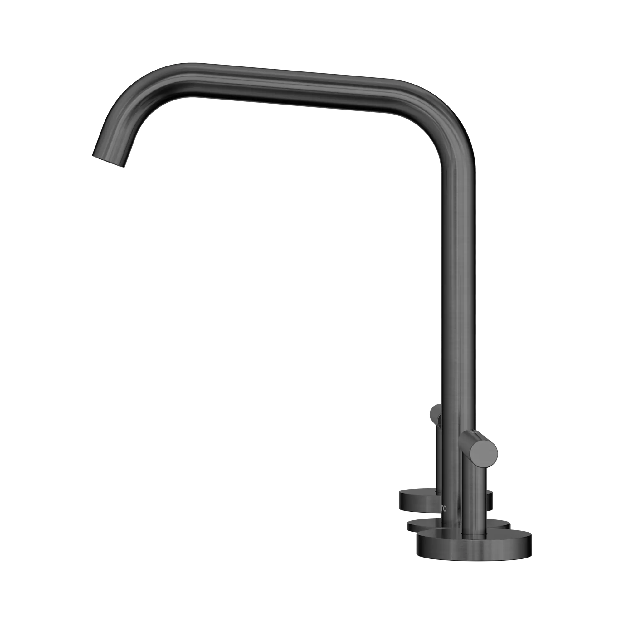Mecca Lever Bath/Kitchen Set Edge Spout