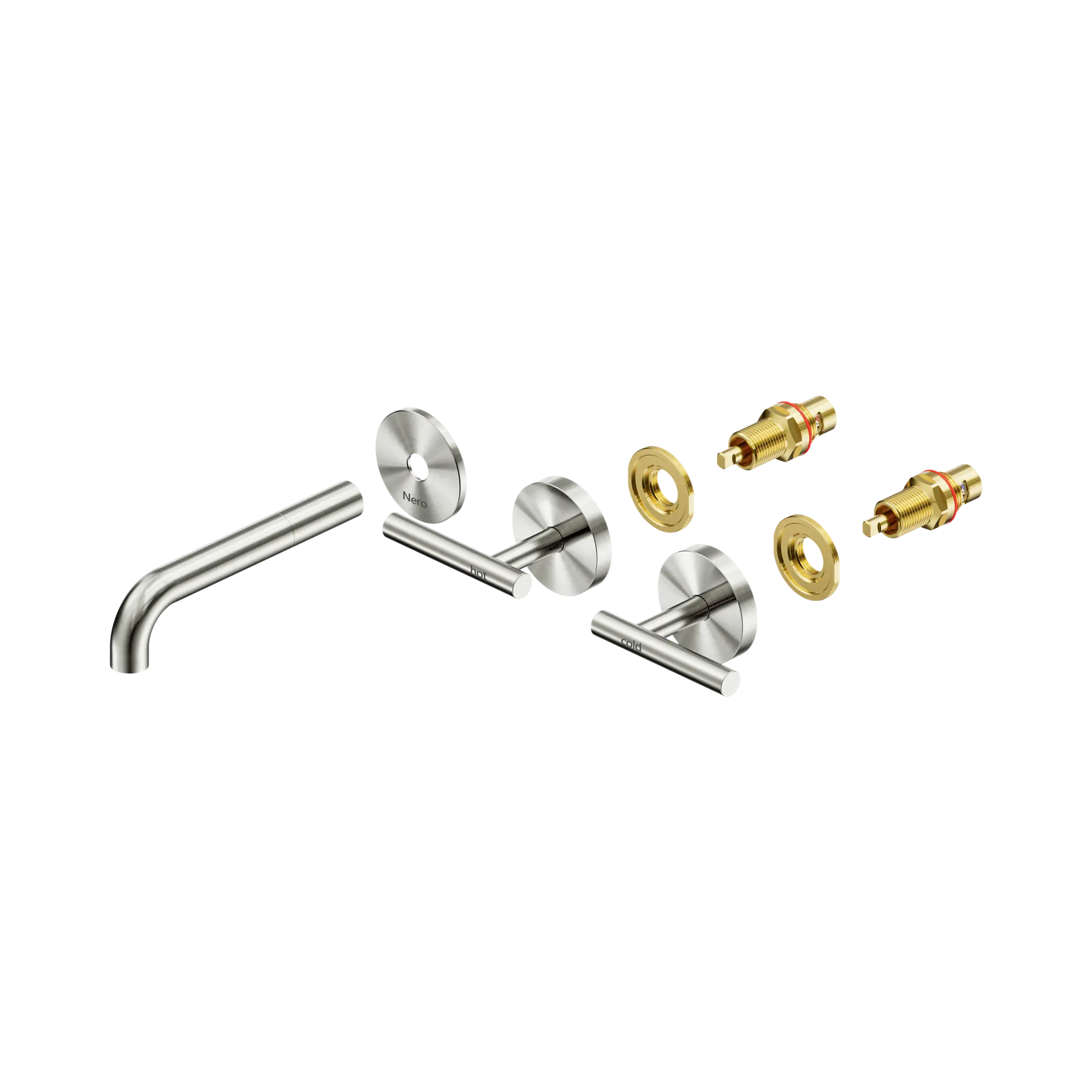 Mecca Lever Wall Basin/Bath Set 160mm Spout Trim Kit Only