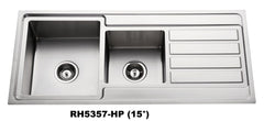 Stainless Steel Kitchen Sink Quater Bowl