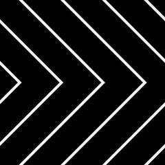 T210130 KEYS CHEVRON WHITE MATT AND BLACK MATT 200X200