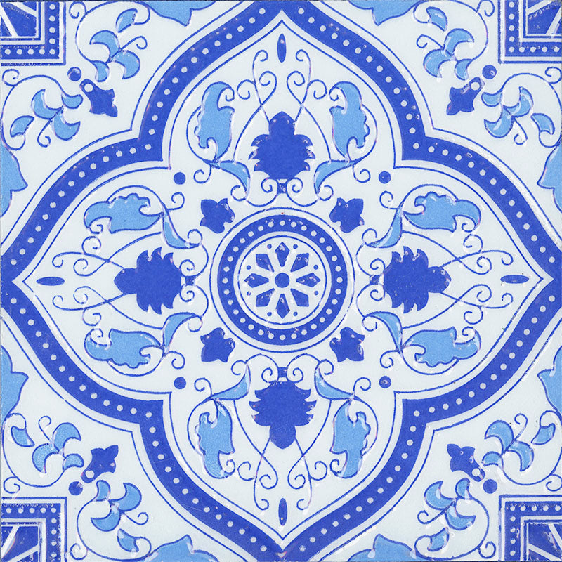 T210404 MOROCCO PERSIAN BLUE GLOSS 200X200