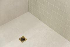 Square Floor Grate Shower Drain 100mm outlet