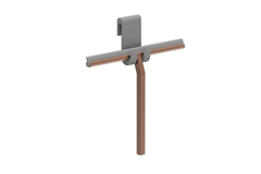 Squeegee Brushed Brass, Brushed Copper, Brushed Nickel, Matte Black, Matte White, Chrome