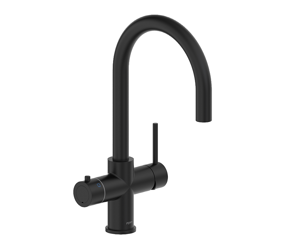 Flagship 4 in 1  Filtered Boiling + Filtered Chilled + Hot & Cold Mains with Swivel Gooseneck Spout