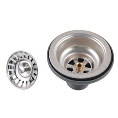 Pollo 1.2mm Handmade Concrete Grey Round Corners Double Bowls Top / Undermount / Flush Mount Kitchen Sink 715x450x200mm