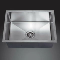 SPECTER Handmade Stainless Steel Under/Topmount Kitchen Laundry Single Sink in Size 450*300*200
