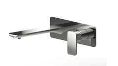 QUADRO PREMIUM Basin / Bath Mixer With Spout In Chrome, Matte Black, Brushed Nickel And Brushed Gun Metal