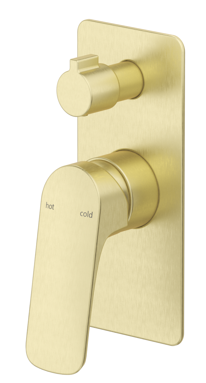 Kaza Shower Mixer Diverter – 1P – TRIM KIT ONLY