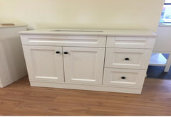 LIVERPOOL FLOOR STANDING VANITY 900mm Matte White