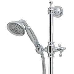 ILLIAN Rail Shower Set, Chrome,Brushed Nickel,Matte Black