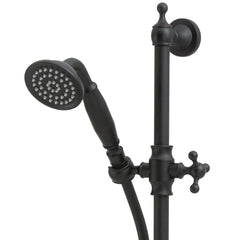 ILLIAN Rail Shower Set, Chrome,Brushed Nickel,Matte Black