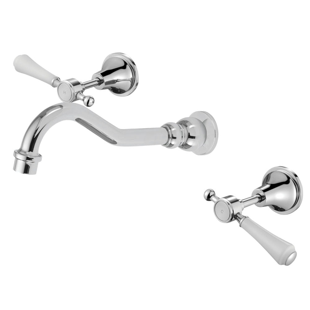 ILLIAN Lever Bath Set Chrome,Brushed Nickel,Matte Black