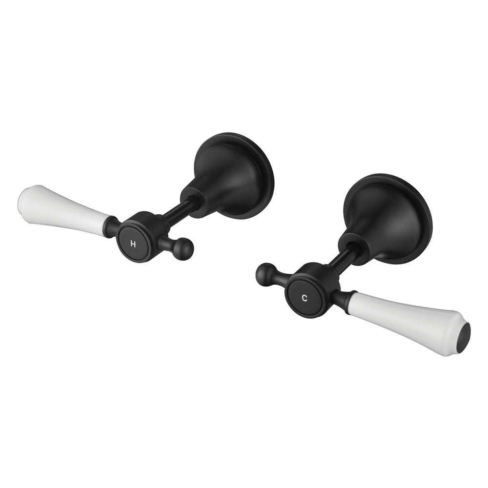ILLIAN Lever Wall Top Assemblies, Chrome,Brushed Nickel,Matte Black