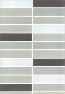 23AW1-D005C MANIKA CHARCOAL RECTANGULAR MOSAIC 200X300