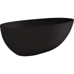 STONE BATH IN MATTE BLACK BAHAMA