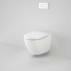 CAROMA Urbane Wall Hung Invisi Series II Toilet Suite