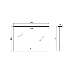 Nora Deluxe LED Illuminated Mirror