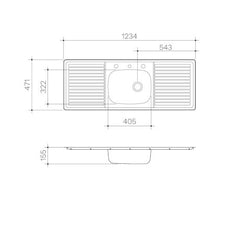 BENCHMARK Single End, Single Centre , Double Centre Or 1.5 Centre Bowl