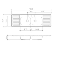 BENCHMARK Single End, Single Centre , Double Centre Or 1.5 Centre Bowl