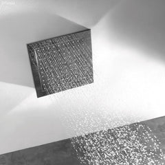 FITO Square or round Flush to Ceiling Overhead Rain Shower in chrome