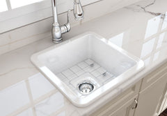 Turner Hasting Cuisine Inset-Undermount Fine Fireclay Sink CU46FS