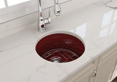 TURNER HASTINGS Cuisine 47 Round InsetUndermount Fine Fireclay Sink