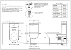 Johnson Suisse Life Assist Back To Wall Special Needs Toilet Suite