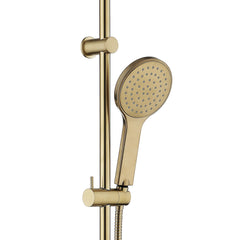 RIO Rail Shower with / without black head in Chrome,Brushed Nickel,Gun Metal,Matte Black,Urban Brass
