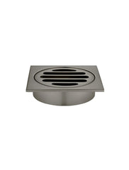 Square Floor Grate Shower Drain 80mm outlet