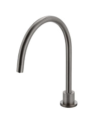 Round Gooseneck High-Rise Swivel Hob Spout