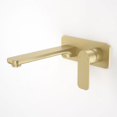 FUNA WALL BASIN/BATH MIXER 6 STAR CHROME, BRUSHED BRASS, MATTE BLACK OR BRUSHED NICKEL