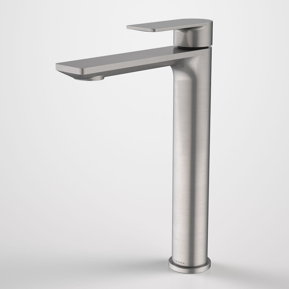 RUBANE II TOWER BASIN MIXER CHROME, MATTE BLACK, BRUSHED BRASS, BRUSHED NICKEL & GUNMETAL