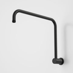 RUBANE II 460MM UPSWEPT SHOWER ARM CHROME,BRUSHED BRASS, BRUSHED NICKEL, MATTE BLACK & GUNMETAL