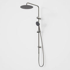 RUBANE II RAIL SHOWER WITH 300MM OVERHEAD CHROME, BRUSHED BRASS, BRUSHED NICKEL, MATTE BLACK & GUNMETAL