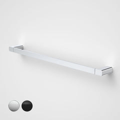 FUNA SINGLE OR DOUBLE TOWEL RAIL 630MM CHROME, BRUSHED BRASS, BRUSHED NICKEL & MATTE BLACK