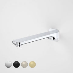 FUNA WALL BASIN/BATH SPOUT 6 STAR CHROME, BRUSHED BRASS, BRUSHED NICKEL & MATTE BLACK