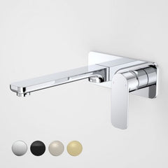 FUNA WALL BASIN/BATH MIXER 6 STAR CHROME, BRUSHED BRASS, MATTE BLACK OR BRUSHED NICKEL