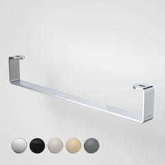 RUBANE II HAND WALL BASIN INTEGRATED RAIL CHROME, BRUSHED BRASS, BRUSHED NICKEL, MATTE BLACK & GUNMETAL