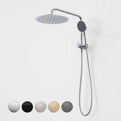 RUBANE II COMPACT TWIN SHOWER CHROME, BRUSHED BRASS, BRUSHED NICKEL, MATTE BLACK & GUNMETAL