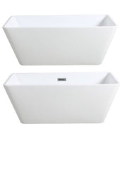QUBIST Free Standing Bathtub In 1200mm, 1400mm, 1500mm And 1700mm