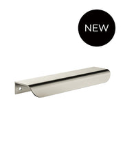 Öppen Edge-Pull 150mm Cabinet Handle (Brushed)