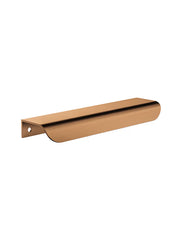 Öppen Edge-Pull 150mm Cabinet Handle (Brushed)