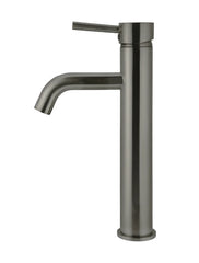 Round Tall Basin Mixer Curved