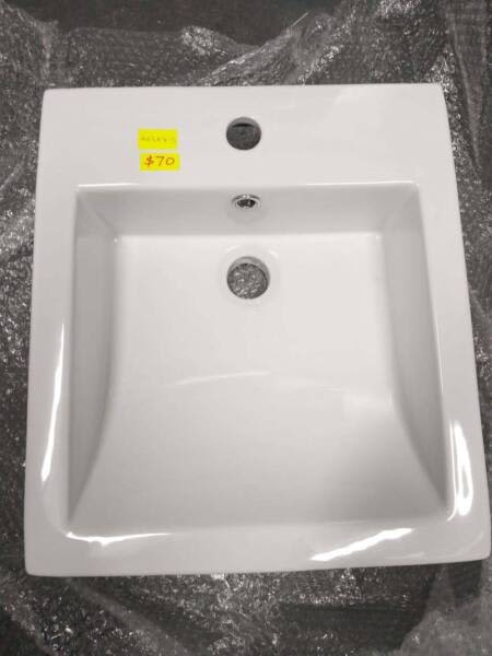 Semi Recessed Basin