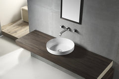 BLESS Half Insert Basin In Matt Finish Or Gloss Finish 360*360*120mm