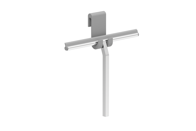 Squeegee Brushed Brass, Brushed Copper, Brushed Nickel, Matte Black, Matte White, Chrome
