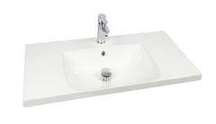 MALVERN Matte Black Wall Hung or Floorstanding Vanity In 600X460X550mm With Ceramic Top or Stone Top