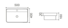 ROY Half Insert Basin
