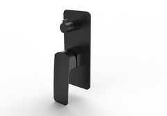 RAVO Shower Mixer With Diverter in Chrome Matt Black Brushed Nickel
