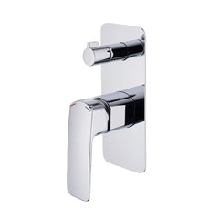 RAVO Shower Mixer With Diverter in Chrome Matt Black Brushed Nickel